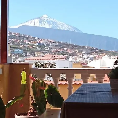 Casa Vistas Al Teide Mar Piscina Privada Parking Cubierto Gratuito En Instalaciones * La Victoria de Acentejo