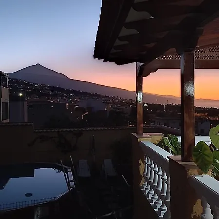 Casa Vistas Al Teide Mar Piscina Privada Parking Cubierto Gratuito En Instalaciones * La Victoria de Acentejo